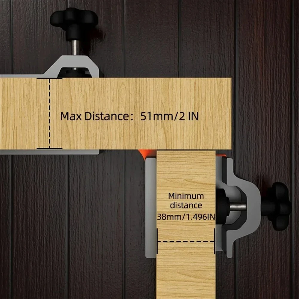 Aluminum Alloy Framing Tool - 16/24 Inch On-Center Stud Layout - Precision Woodworking - Image 5
