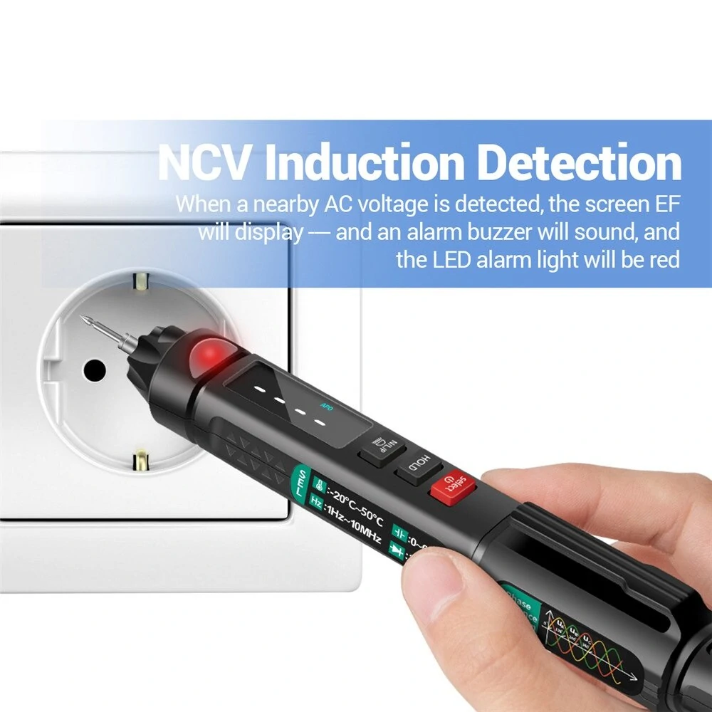 ANENG A3008 Digital Multimeter | 6000 Counts Auto Sensor Pen Tester & NCV Meter - Image 5