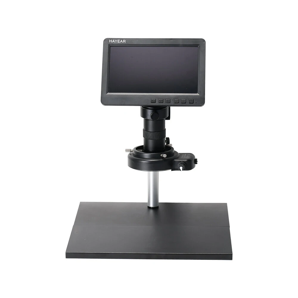 2023 7 LCD HD Video Microscope - 150X Magnification | C Mount Lens & Metal Stand - Image 4