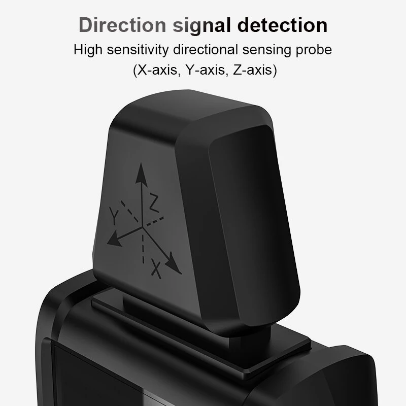MESTEK EMF Detector - RF & E-Field Meter with Temperature Humidity Monitor - Image 5