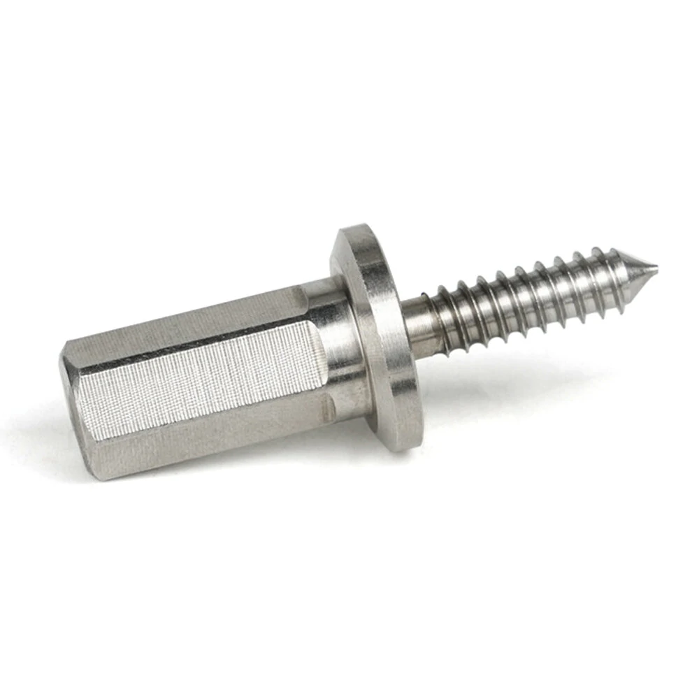 Adjustable Drill Head for Woodworking - 10mm Hex End - Stainless Steel - Image 3