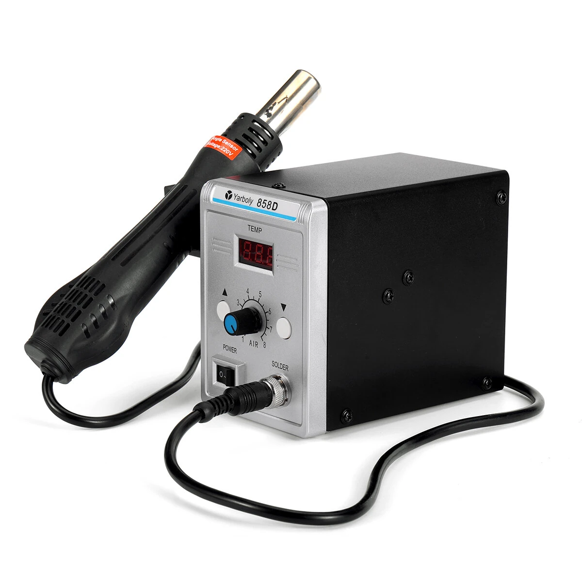 858D Hot Air Gun Solder Station - 700W 220V Rework Tool for SMD SMT Welding - Image 4