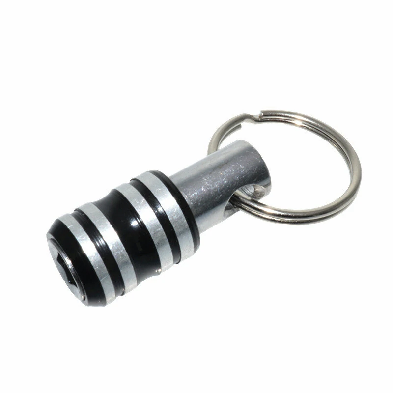 Stainless Steel 1/4 Inch Quick-Change Extension Rod | Socket Hand Tool Keychain - Image 3