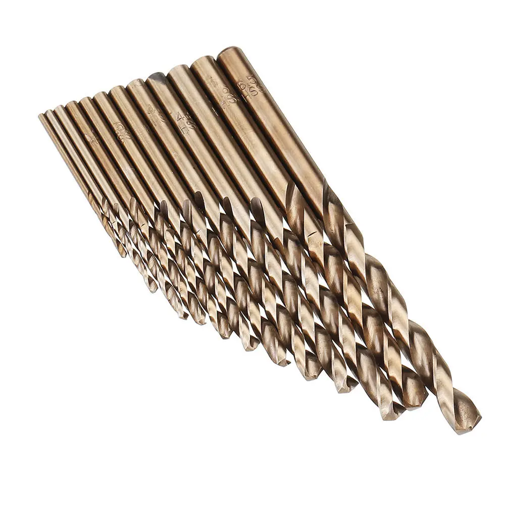 Drillpro 13pcs HSS-Co M35 Cobalt Drill Bit Set | 1.5-6.5mm for Metal & Wood - Image 3