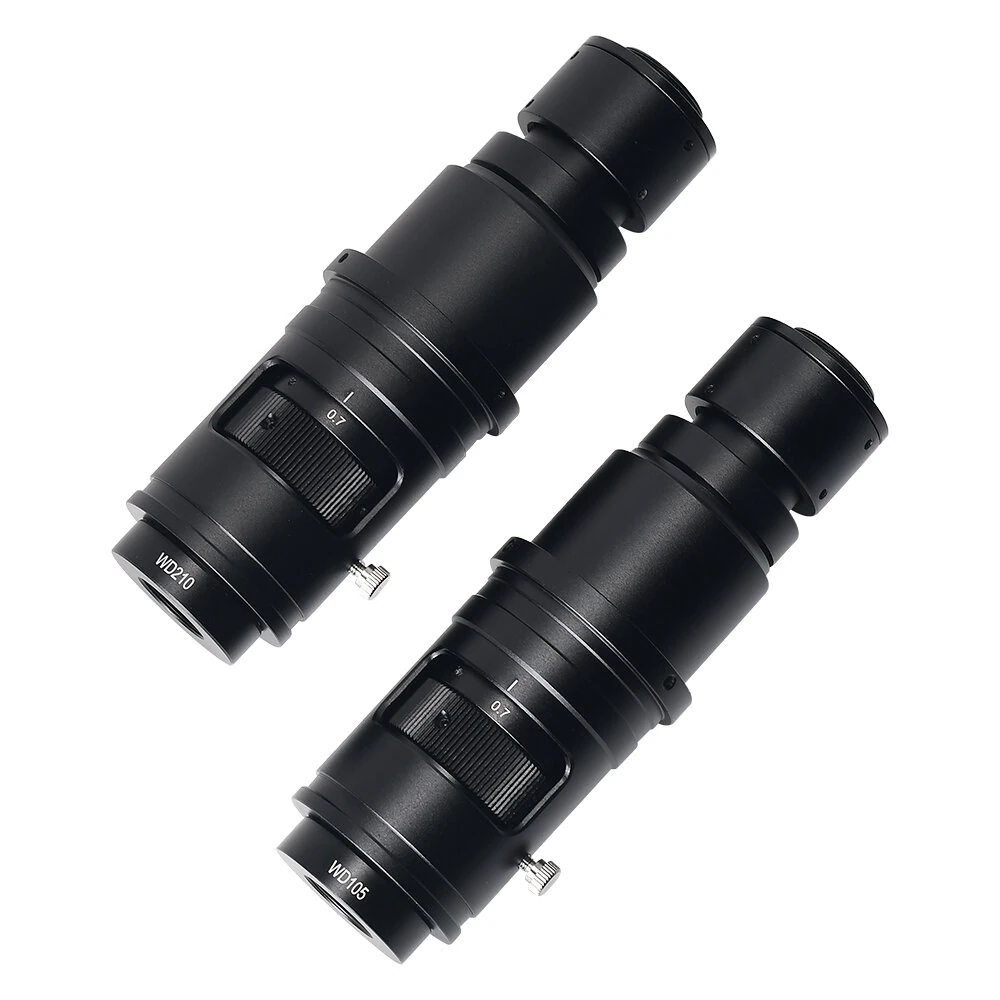 HAYEAR WD105 WD210 Microscope Lens | 0.7X-5X Zoom | 105mm/210mm Working Distance | C-Mount for Inspection & Soldering - Image 3