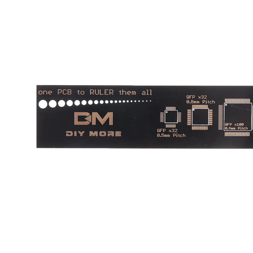 PCB Ruler - 15cm & 25cm Electronic Engineering Measuring Tool | Resistor Capacitor IC Scale - Image 5