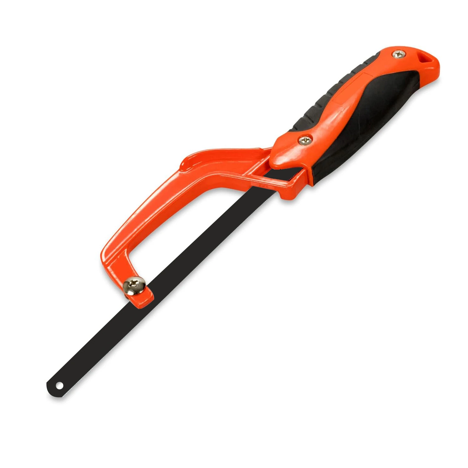 Mini Hacksaw Hand Saw - 10 Inch Bimetal Blade for Metal Steel & Wood Cutting - Image 2
