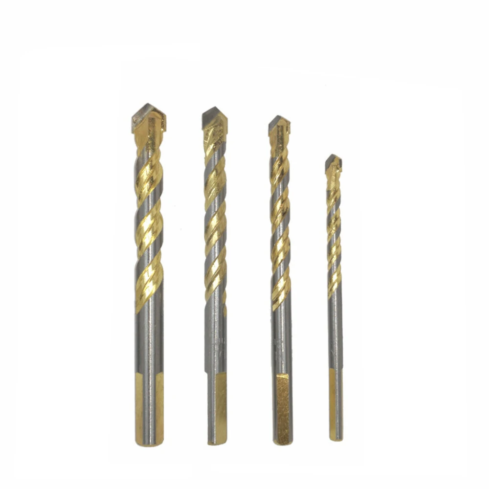 Tungsten Carbide Tip Glass Drill Bit Set - 10Pcs Multi-functional for Porcelain Ceramic - Image 2