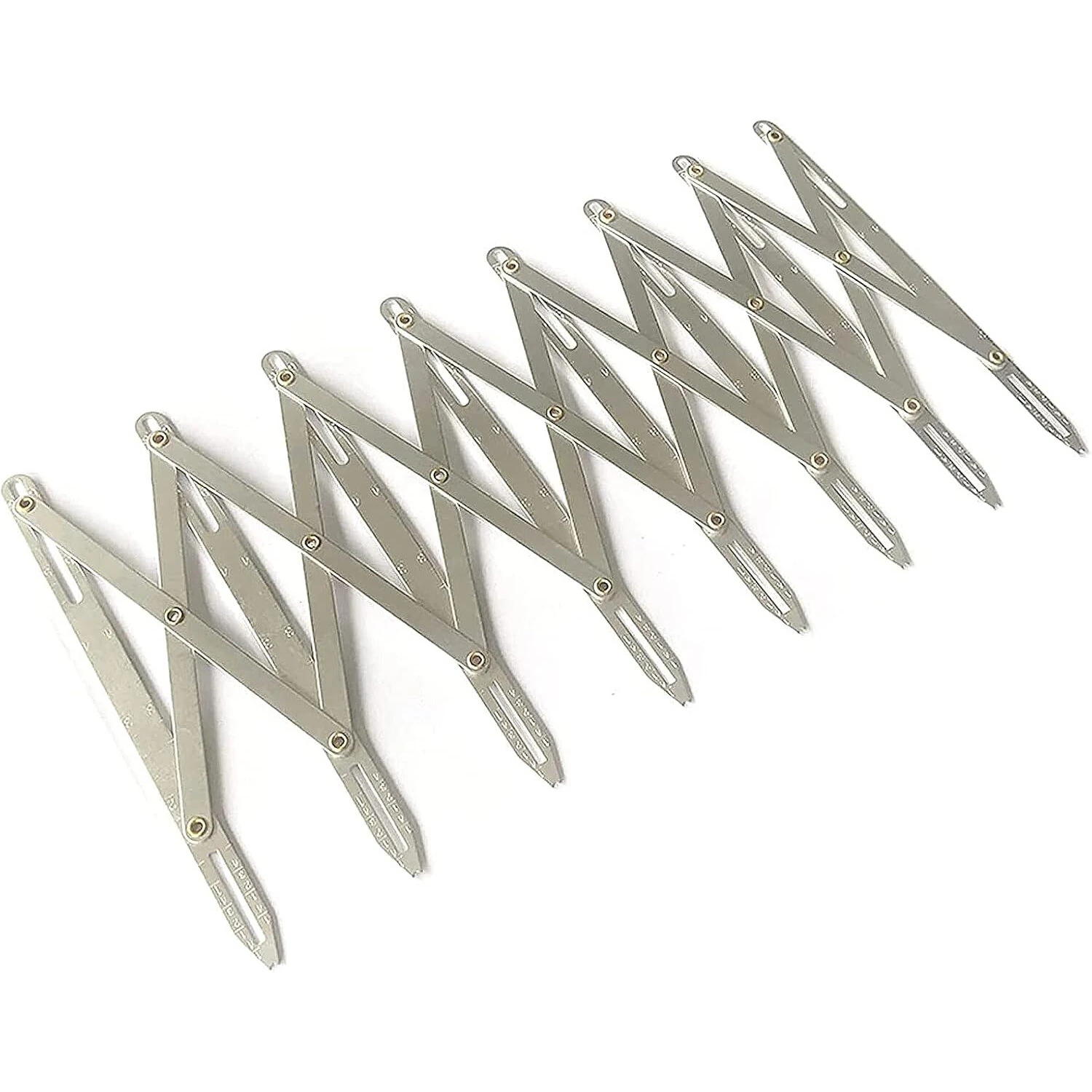 Aluminum Expanding Sewing Gauge - 24 Inch Adjustable Button Guide for Crafts & Woodworking - Image 2