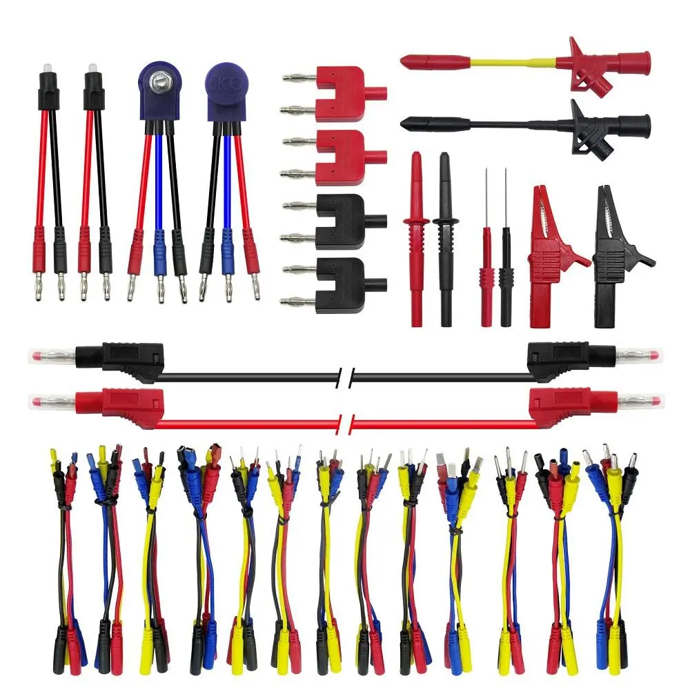 Cleqee P1970 70pcs Multimeter Test Lead Kit | Essential Automotive & Electronic Tool Set - Image 3