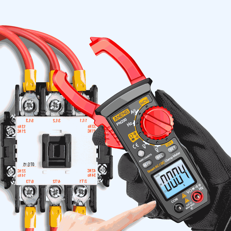 ANENG PN200 Digital Clamp Meter - 600A AC/DC Current, Voltage Tester, Capacitance NCV - Image 4