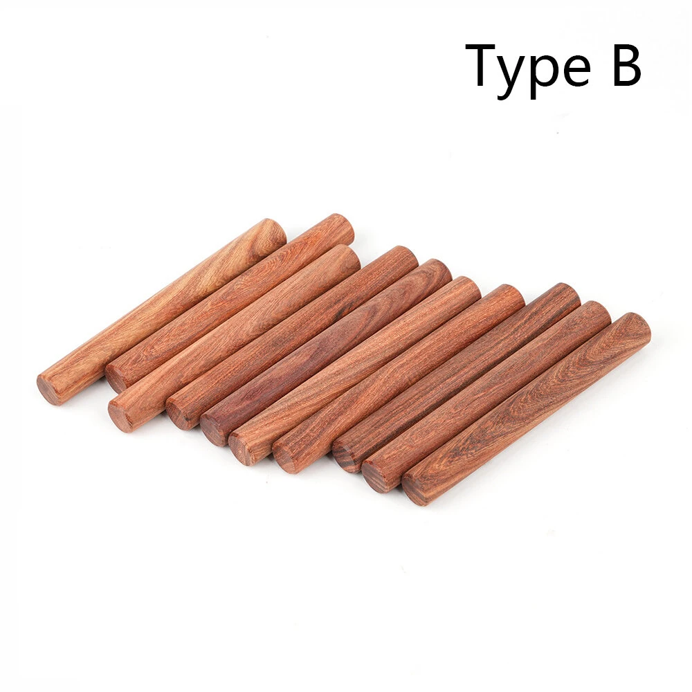 Rosewood Round Dowel Rods 10PCS - 8/10/12mm x 100mm for Woodworking DIY - Image 4