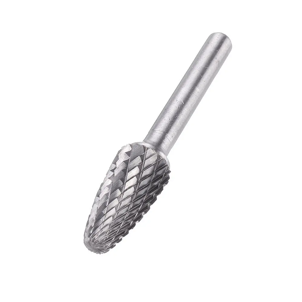 Tungsten Steel Rotary File Set - 8Pcs 6mm Shank Grinding Burrs | Abrasive Tool - Image 5
