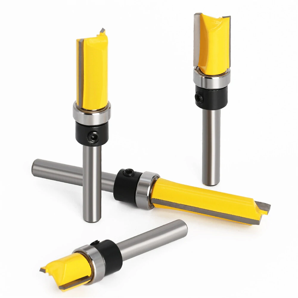 Whiteside Router Bits 6.35mm Shank Flush Trim Bit | 1/2 Dia 12.7mm Bearing - Image 3