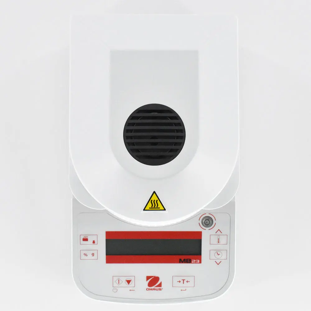 Ohaus MB23 Moisture Analyzer | 110g Capacity | Infrared Heating | RS232 - Image 2