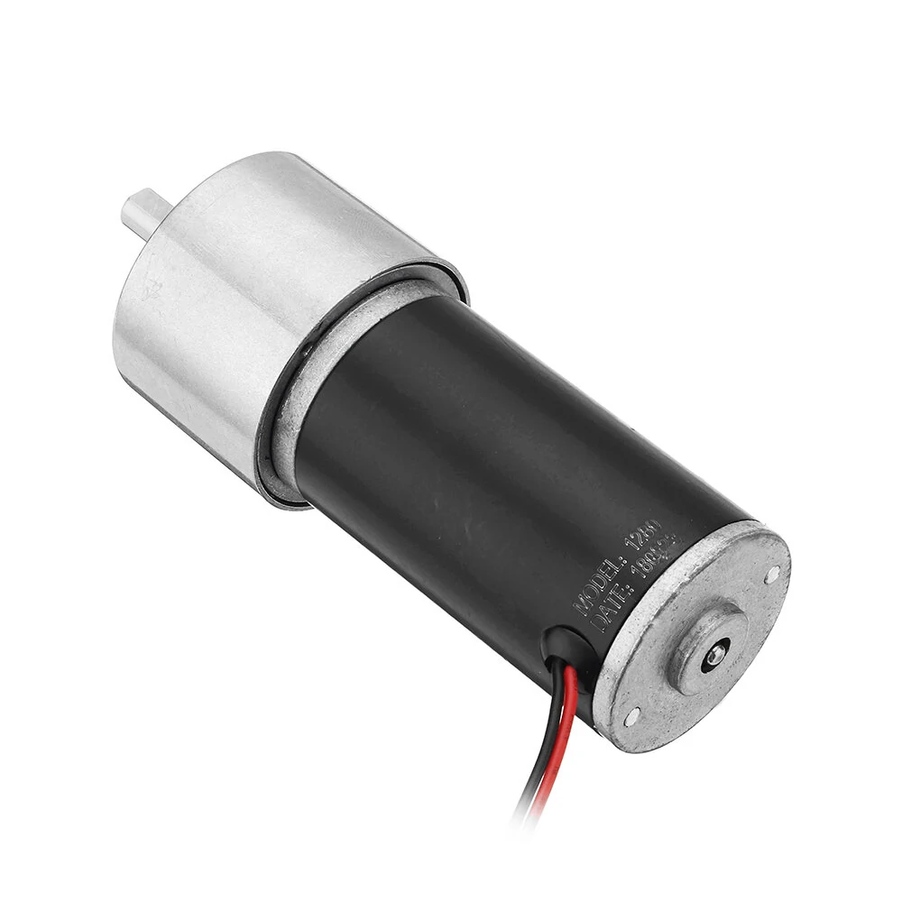 DC 12V 60rpm Permanent Magnet Gear Motor - 1280 31GB31Y Tubular Reducer - Image 3