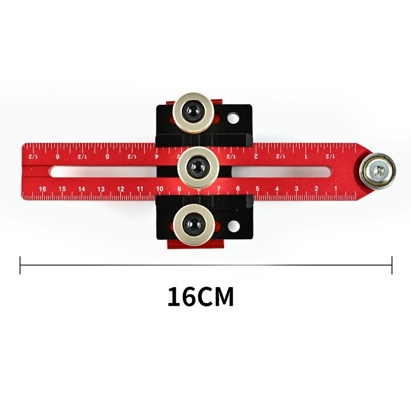 Thin Ripping Jig Table Saw Guide - 160mm/200mm CNC Aluminum - Fits 3/8 & 3/4 Slots - Image 2