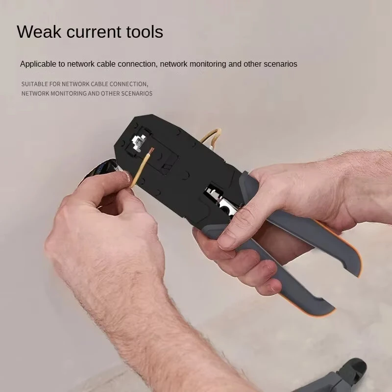JIMI X1-F Network Toolset | Cable Tester, Wire Stripper, Pliers & Toolbox - Image 5