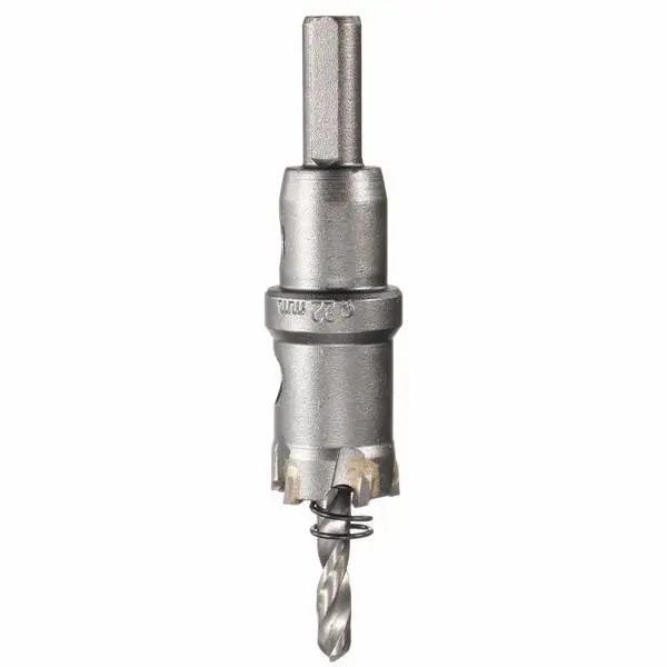 Carbide Tip Metal Cutter Hole Saw - 15mm to 24mm with Wrench & Drill Bit - Image 5