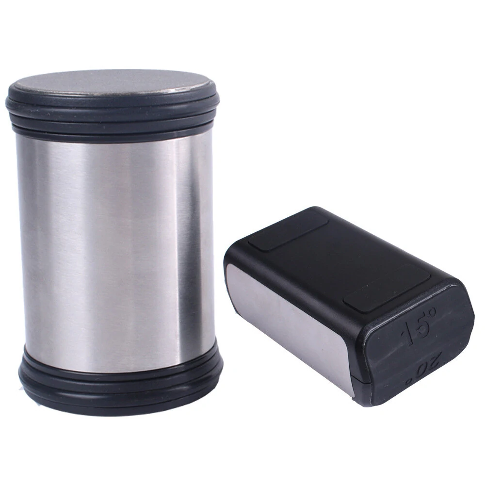 Professional Rolling Knife Sharpener Grinder - 15 & 20 Degree Adjustable Angles | Diamond & Ceramic Discs - Image 3