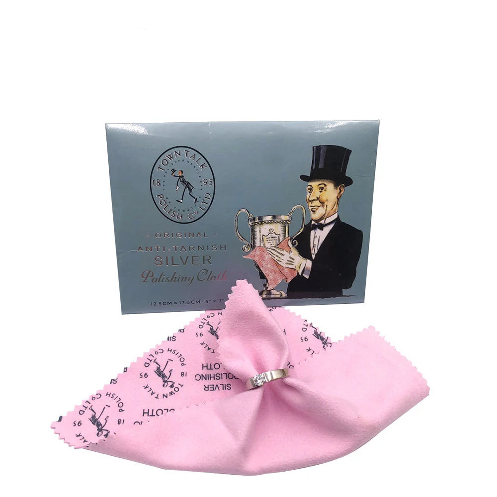 Anti-Oxidation Jewelry Cleaning Cloth - Gold Silver Diamond Polishing & Maintenance - Image 2
