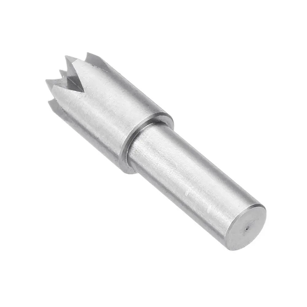 6mm Shank Stainless Steel Plum Blossom Thimble Drill Bit | Live Center for Mini Lathe - Image 5