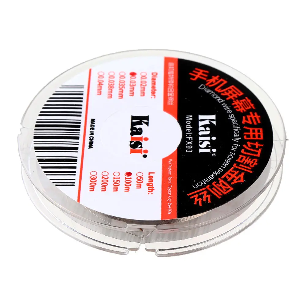 kaisi 0.03mm 100m Molybdenum Wire | LCD Screen Separator Repair Tool for Phone - Image 3