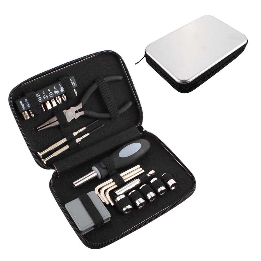 Premium Steel Screwdriver Set - 24-Piece in Tin Box for Home & Professional Use - Image 3