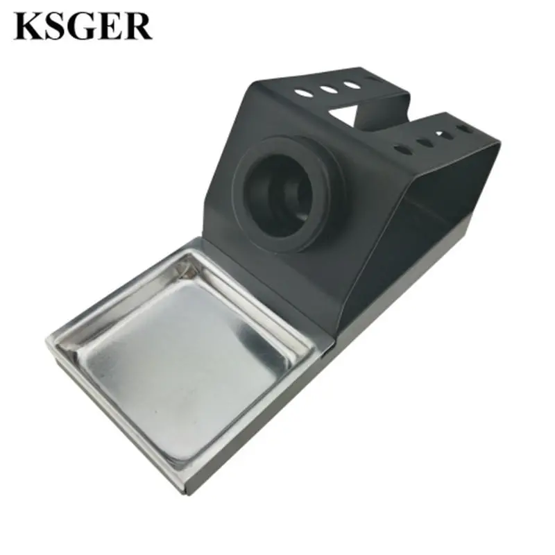 KSGER Soldering Iron Station - STC STM32 Metal Handle | Aluminum Alloy Stand - Image 2