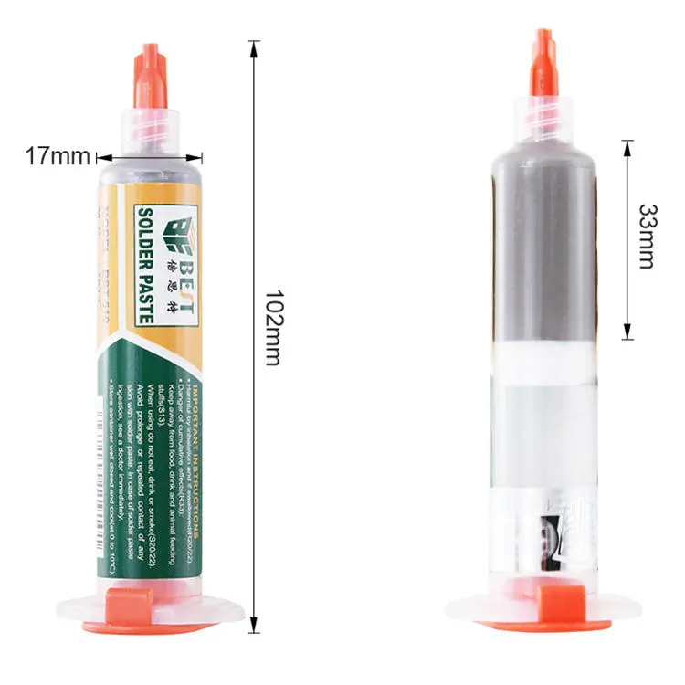 BEST-BST-510 10cc Syringe DIY Solder Paste Flux for BGA Rework Computer Phone Repair - Image 5