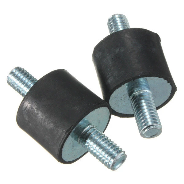 4pcs M8 20x25mm Rubber Shock Absorber Vibration Isolator Mounts | Air Cylinder - Image 5