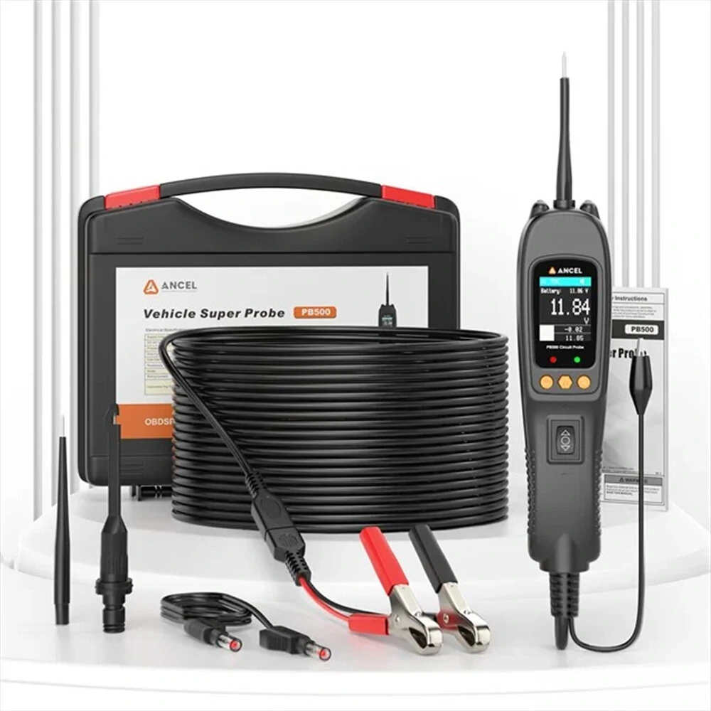 ANCEL PB500 Automotive Diagnostic Tool - Circuit Tester, 7 Test Modes, Dual Display - Image 2