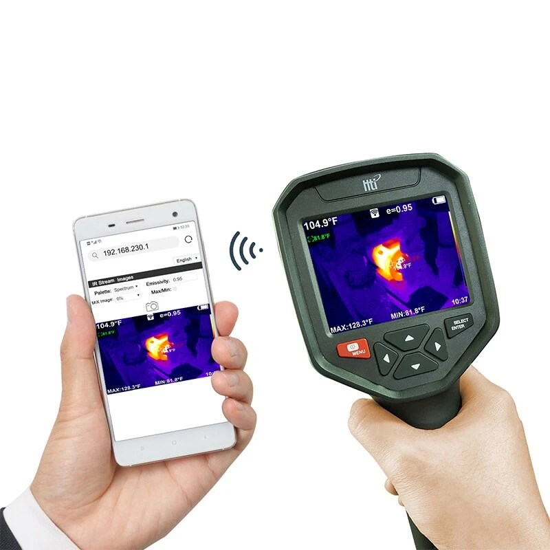 HT-A9 Thermal Imager Camera - Handheld Infrared with WiFi & Auto Tracking - Image 3