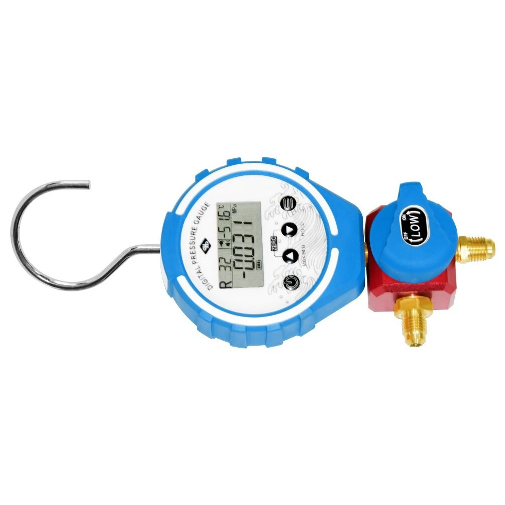 DBF-L-03L Digital Manifold HVAC Tester - Pressure Vacuum Gauge & Temperature Meter - Image 3