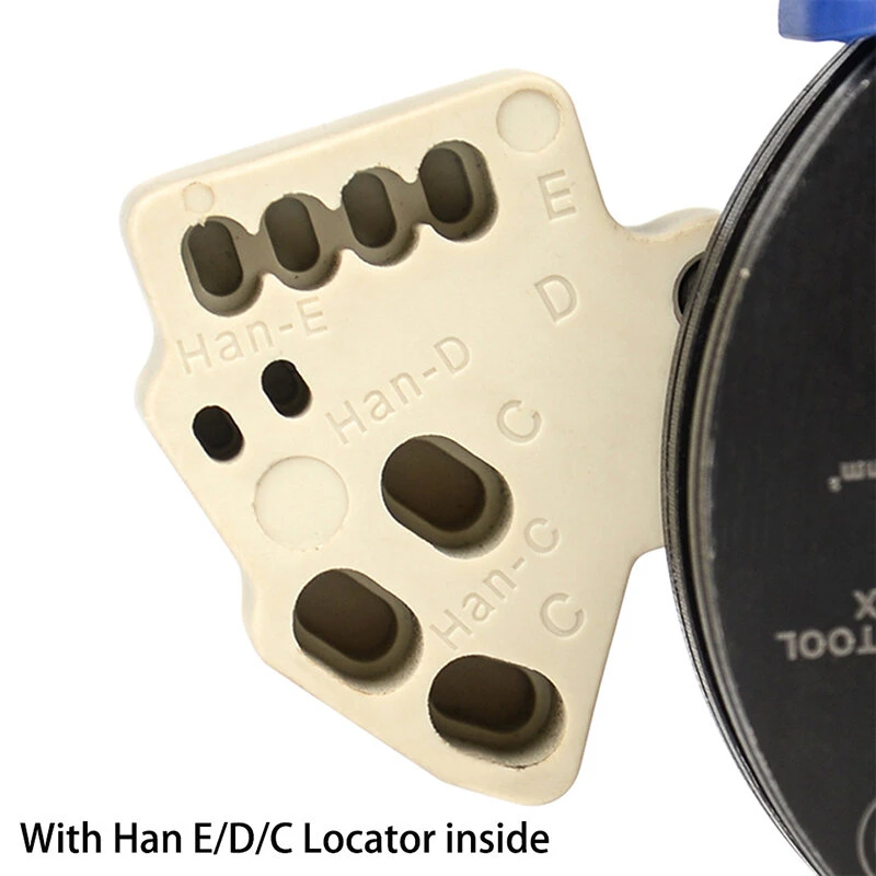 IWISS IWS-0540HX Hand Crimper for Harting Han D/E/C Connectors | 0.14-4.0mm² AWG26-12 - Image 4