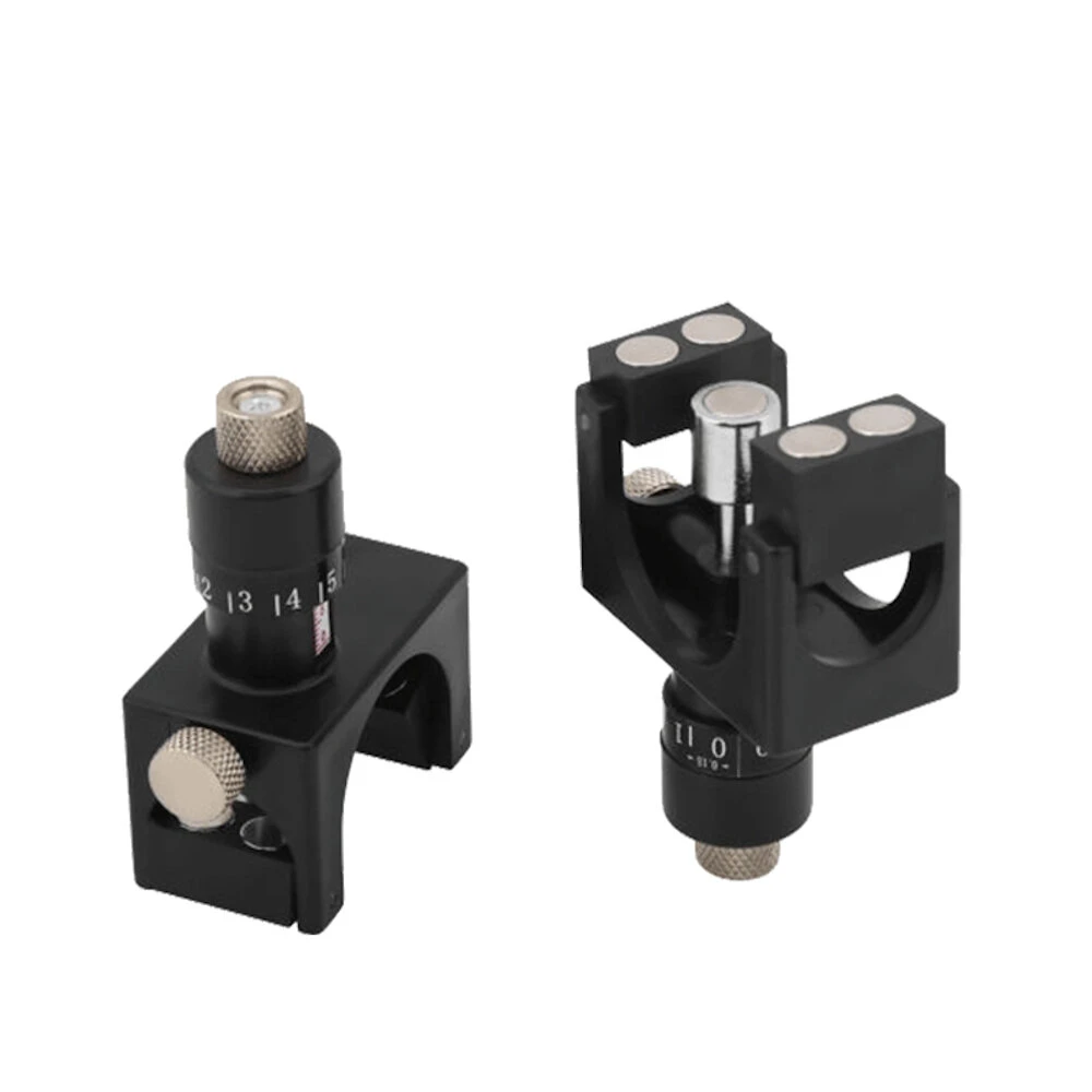 2Pcs Plane Iron Setting Gauge | Magnetic Calibration Tool with Wooden Case for Woodworking - Image 2