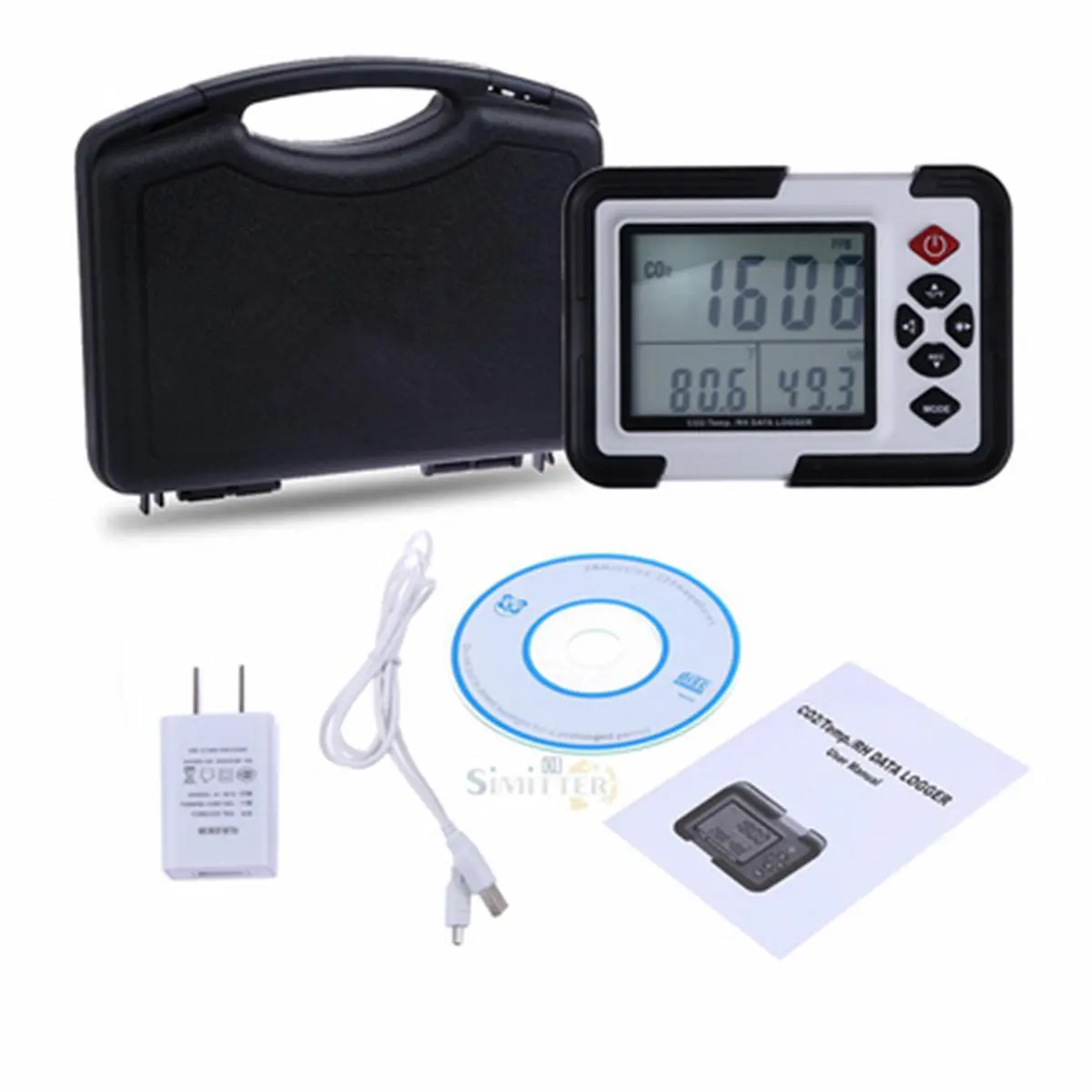 CO2 Meter & Data Logger - USB, Temperature, Humidity Monitor with LCD - Image 5