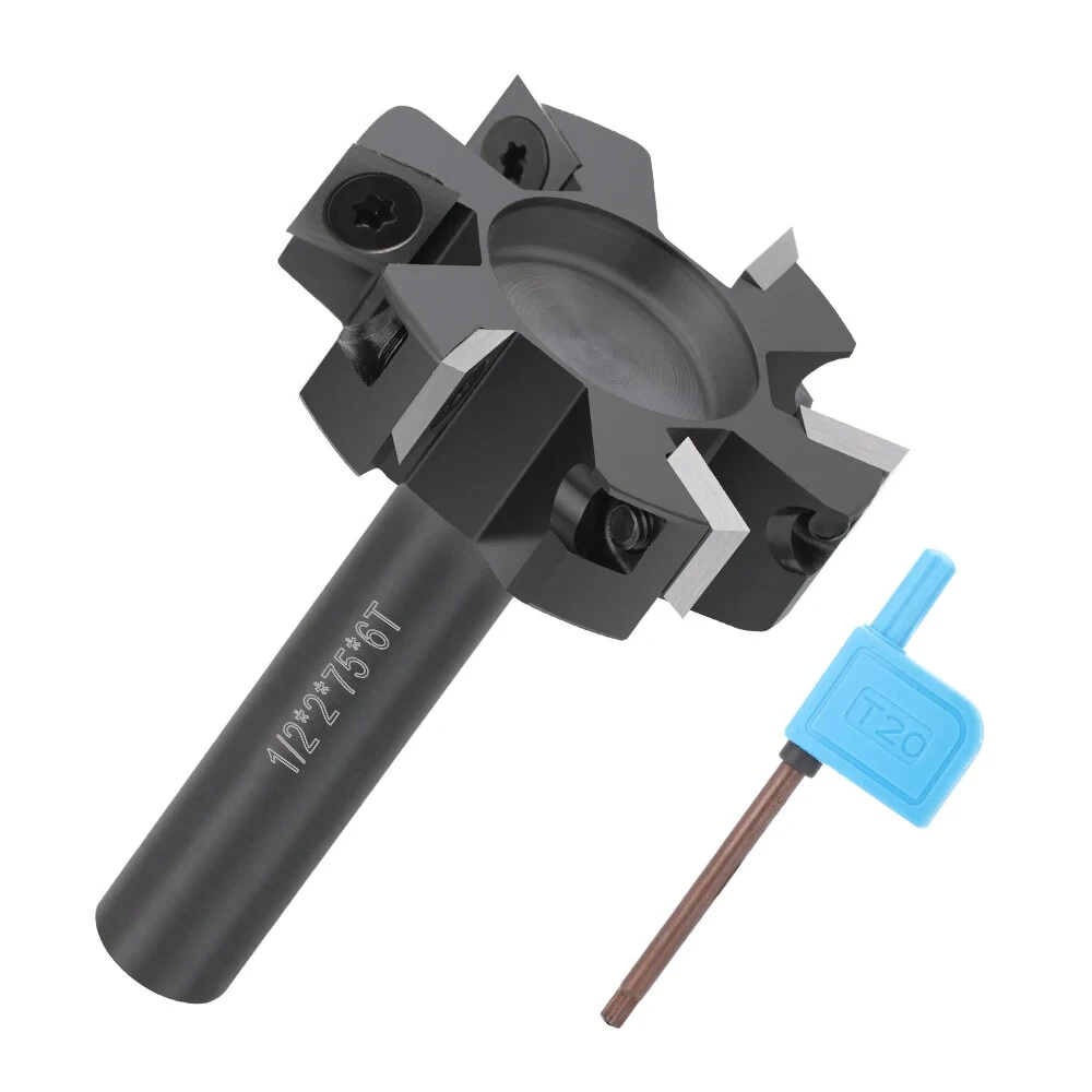 Whiteside Router Bits 6-Wing CNC Spoilboard Surfacing Bit - 1/2 Shank 2 Cutting Diameter - Image 2
