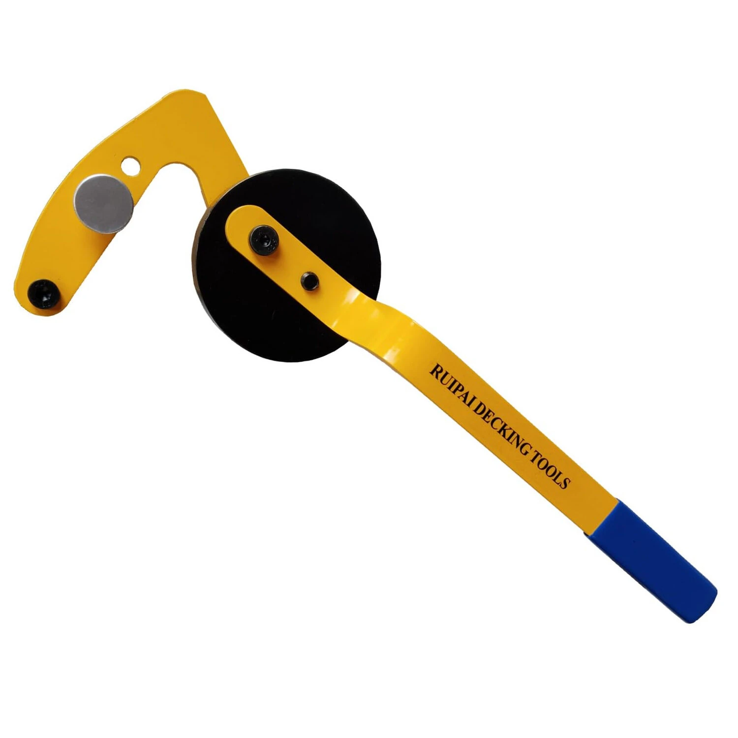 Deck Straightening Tool - Heavy Duty Steel with Anti-Slip Grips | 2x4 Board Alignment - Image 4
