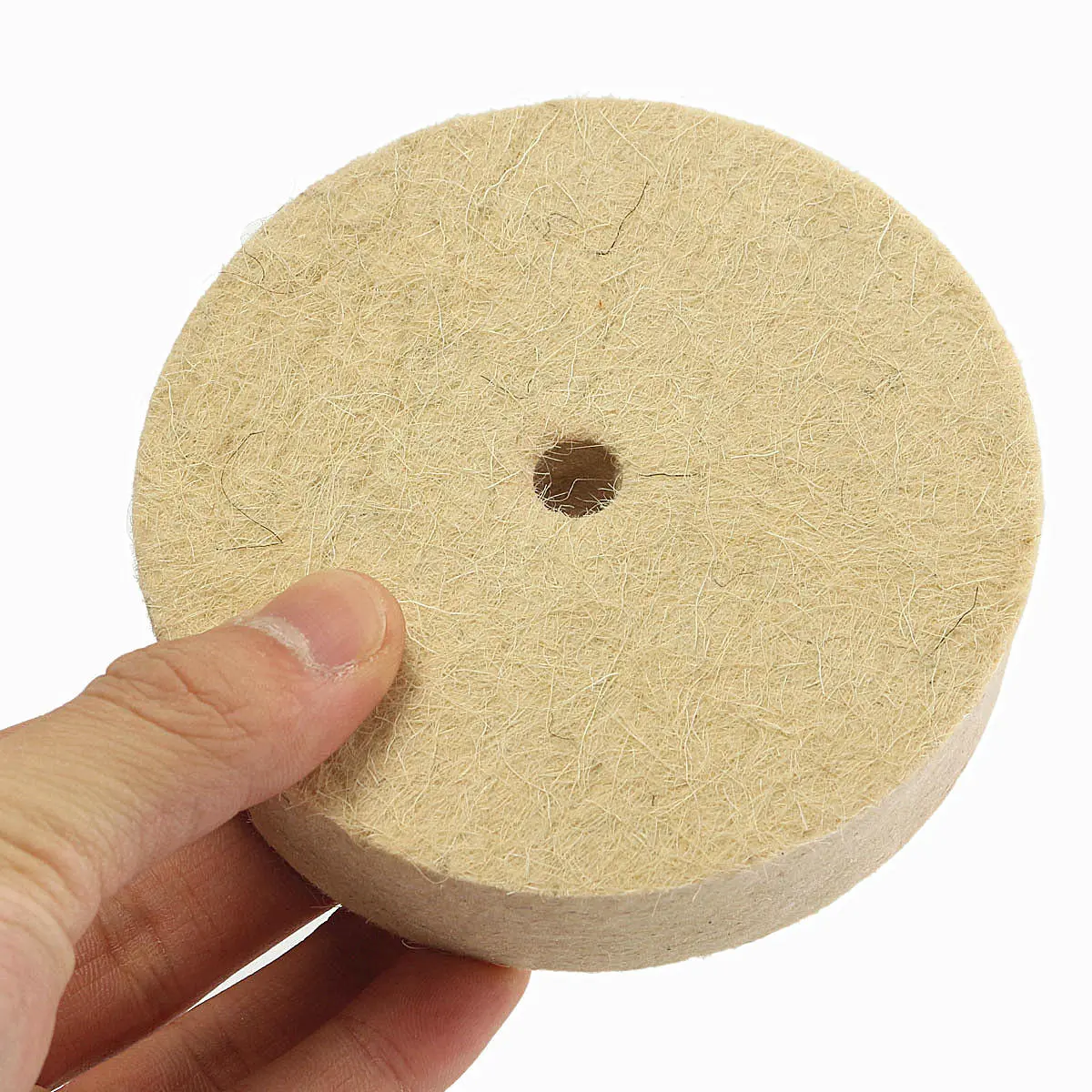 Drillpro 6 Inch 150mm Wool Felt Polishing Pad | Buffing Wheel for Drill - Image 5