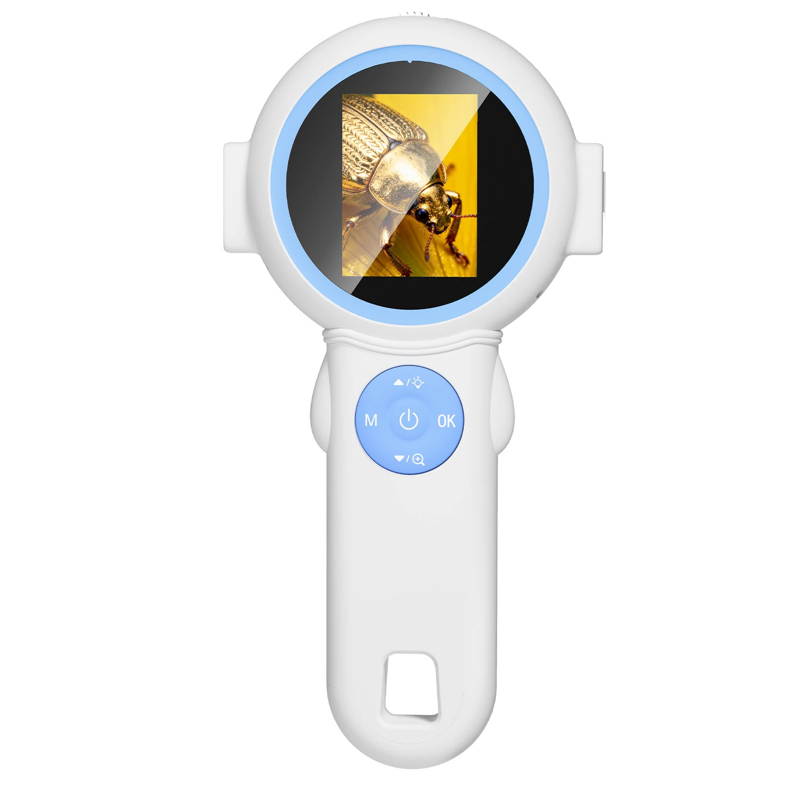 HM020J Kids Camera Microscope 2-in-1 | 2.0-Inch Screen, 8 LED Lights | 4x Zoom, Type-C - Image 2