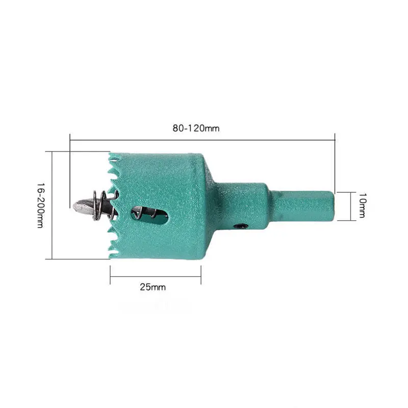 Drillpro M42 HSS Hole Saw Cutter 45-100mm | Aurora Green Metal Tip for Metal & Wood - Image 5