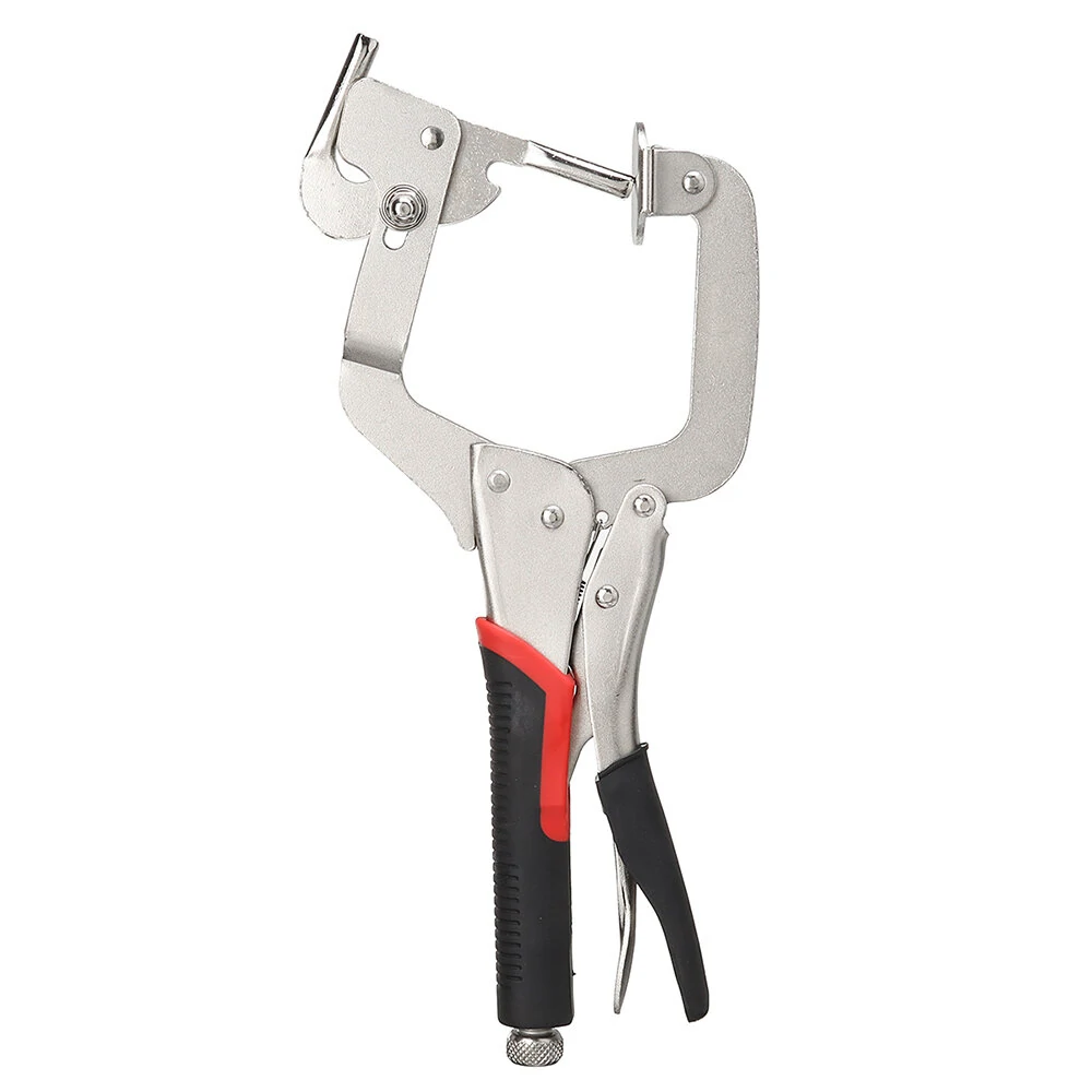 Vigorous 12 Inch Dual Purpose C-Clamp | Oblique Hole & Woodworking | Chrome Vanadium Steel - Image 3