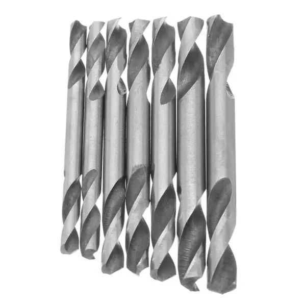 10pcs HSS Double Head Twist Drill Bits | 3.2-5.2mm Straight Shank Set - Image 3