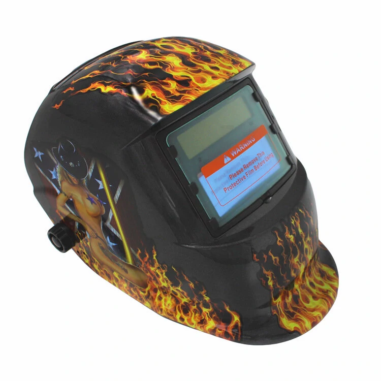 A9 718G-PRO Auto Darkening Welding Helmet - True Color, 4 Arc Sensor, MIG MAG TIG - Image 2