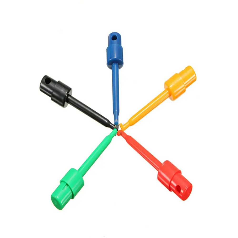 DANIU 50 Pcs Large Round Test Probe Hooks | Single Hook Clips for Electronics - Image 5