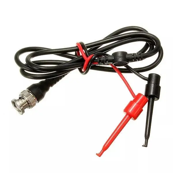DANIU 5pcs BNC Male to Dual Hook Clip Test Probe Cable Leads | Q9 Connector - Image 3