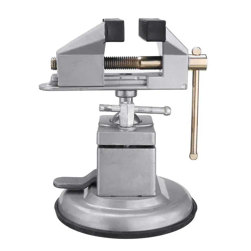 Universal Rotating Drill Vise - 360 Clamp-On Table Tool for Bench Grinder & Pliers - Image 3