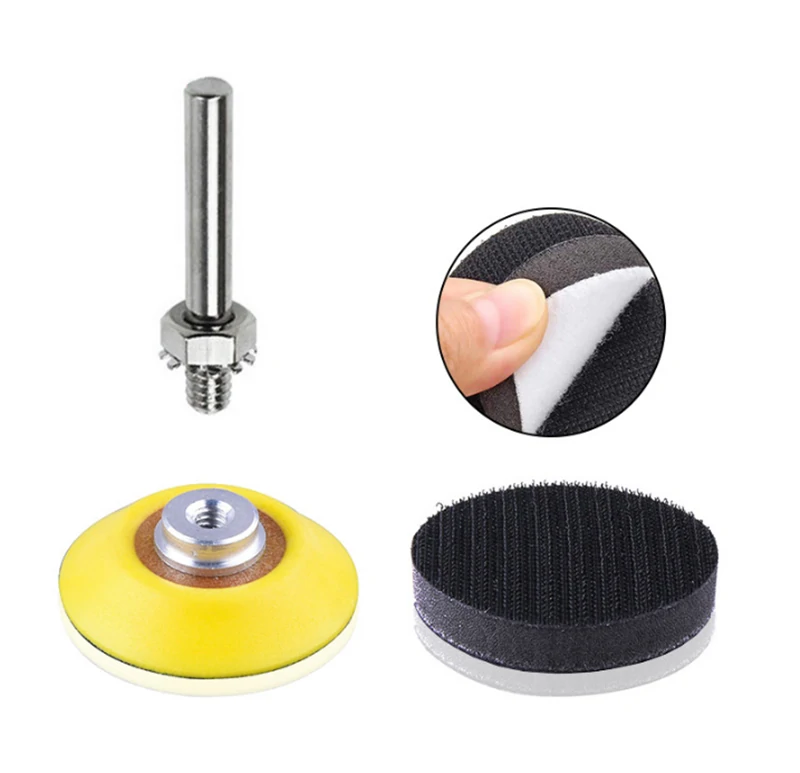 133pcs 2 Inch Sandpaper Pads Set | 60 to 240 Grit | Sticky Cushion Pad for Polishing Tools - Image 4