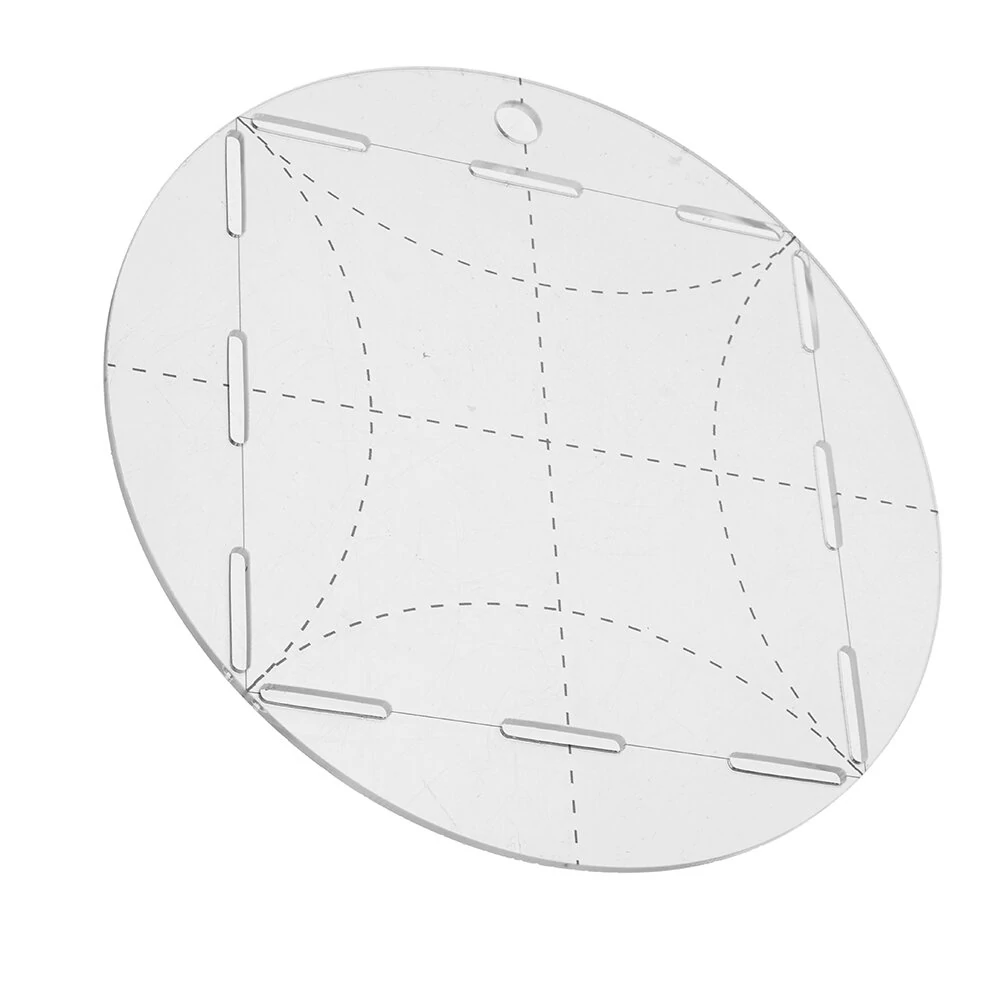 Acrylic Transparent Sewing Ruler | Patchwork & Jewelry Measuring Tool for DIY - Image 2